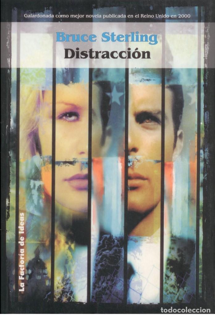 Libros antiguos: CIENCIA FICCION. BRUCE STERLING. DISTRACCION. LA FACTORIA DE IDEAS. RUSTICA