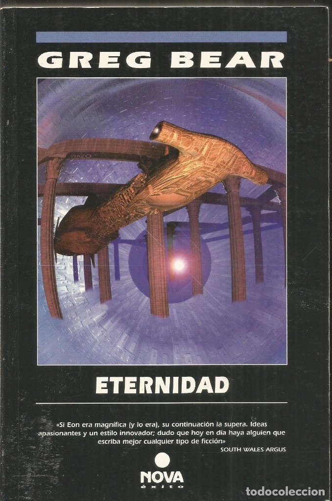 Libros antiguos: GREG BEAR. ETERNIDAD. NOVA - Foto 1