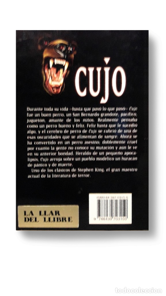 Libros antiguos: CUJO - Foto 2