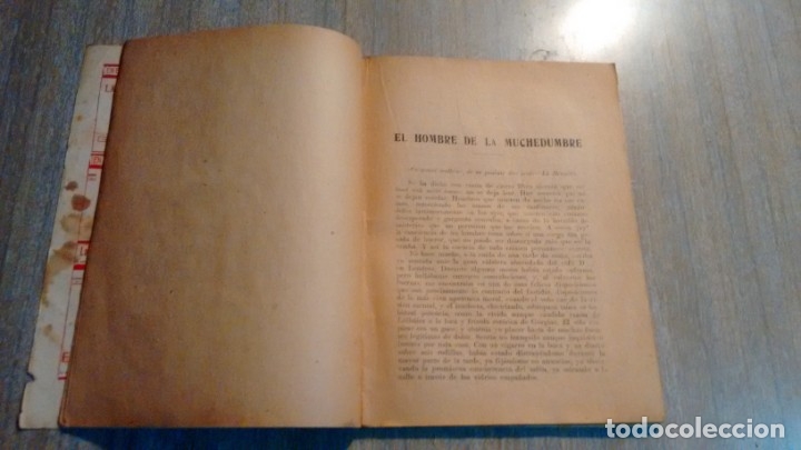 Libros antiguos: EDGAR ALLAN POE - 4 LIBROS - DECADA DEL 20 - Foto 6