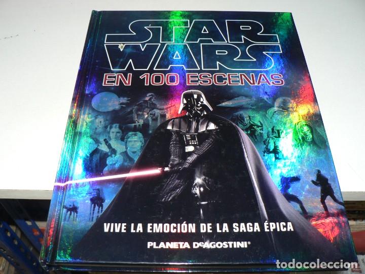 Libros antiguos: STAR WARS EN 100 ESCENAS - Foto 1