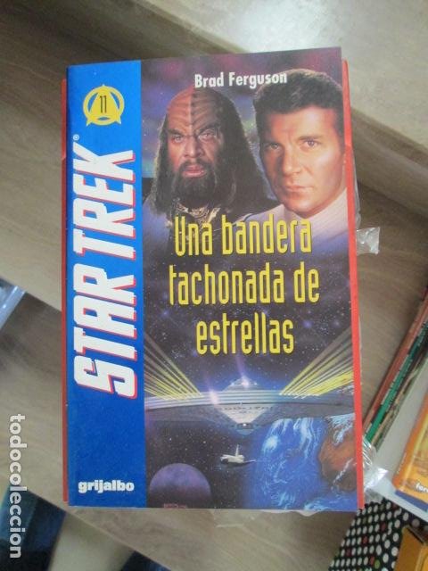 Libros antiguos: Star Trek 11, Una bandera tachonada de estrellas, Brad Ferguson. Grijalbo 1.996 NUEVO SIN LEER - Foto 1 - 197783027