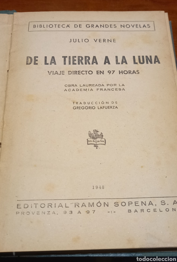 Libros antiguos: Libro de Julio Verne - Foto 1
