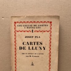Libros antiguos: CARTES DE LLUNY DE JOSEP PLÀ (BOLS 7). Lote 322288608