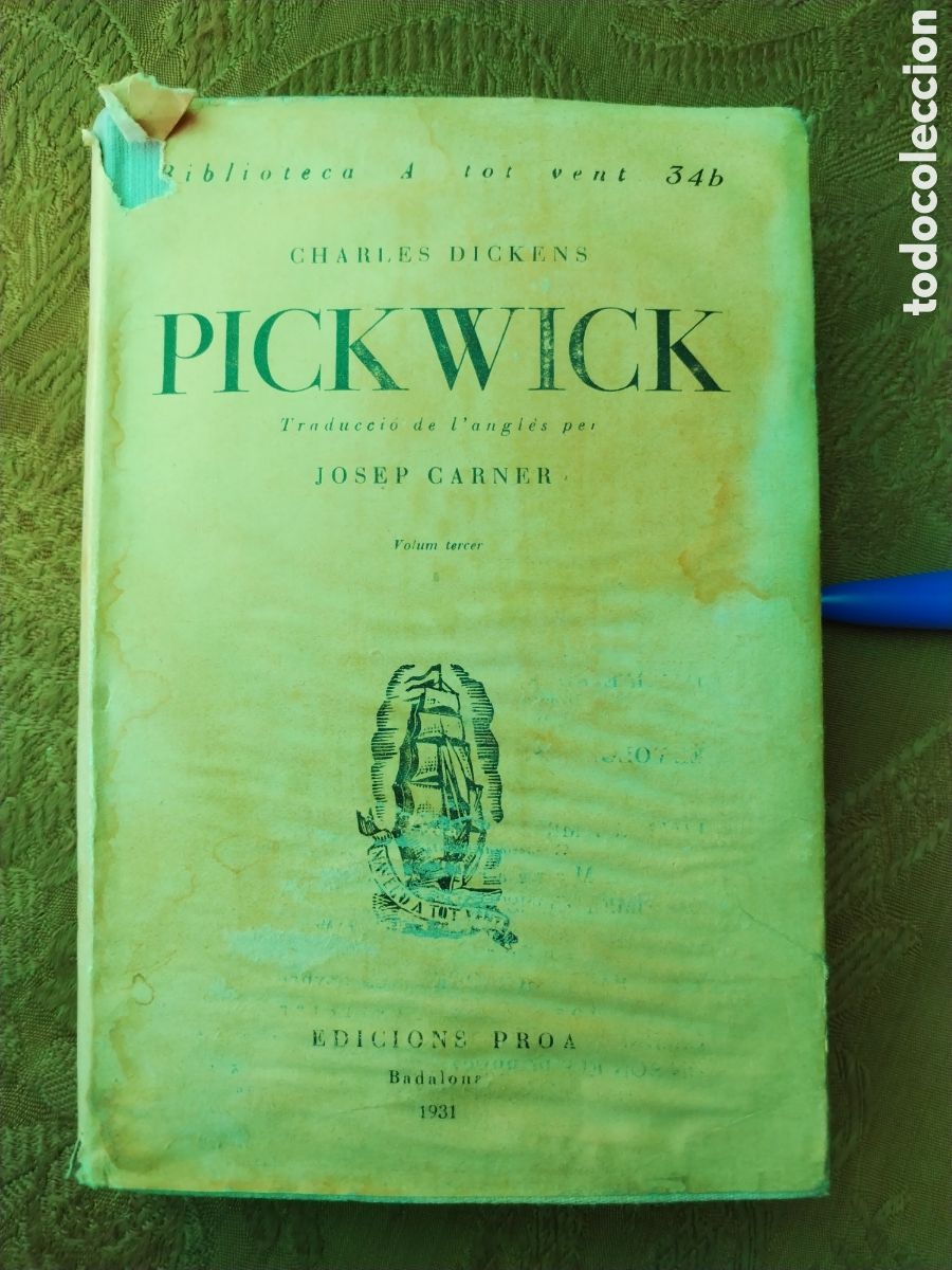 Libros antiguos: PICKWICK a&ntilde;o 1931 - Foto 1