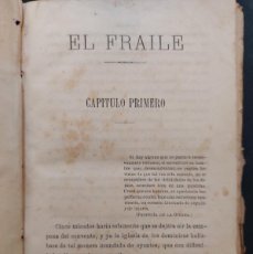Libros antiguos: EL FRAILE - LEWIS - 1870