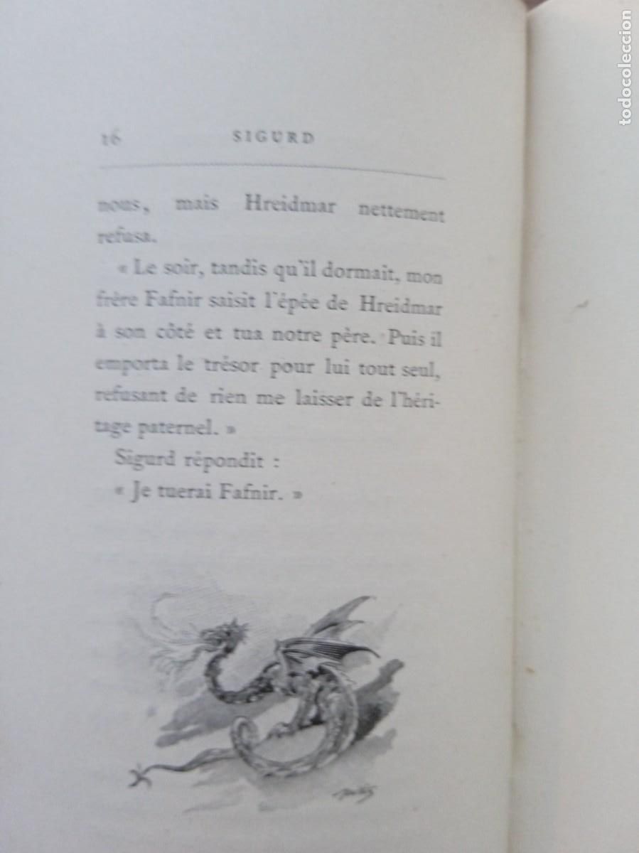 Libros antiguos: Les EDDAS Sigurd, Par&iacute;s 1893 - Foto 5