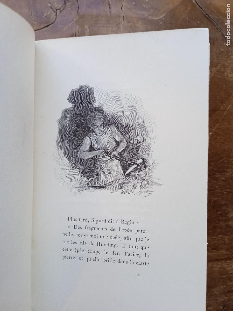 Libros antiguos: Les EDDAS Sigurd, Par&iacute;s 1893 - Foto 7