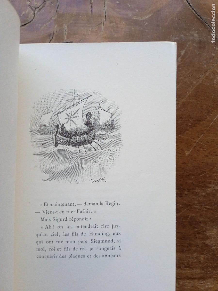 Libros antiguos: Les EDDAS Sigurd, Par&iacute;s 1893 - Foto 8