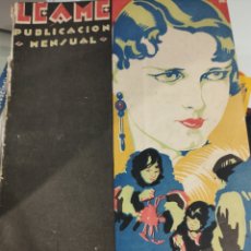 Libros antiguos: REVISTA LEAME. AGOSTO. 1928