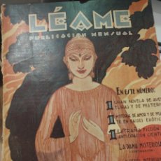 Libros antiguos: REVISTA LEAME. MARZO 1928