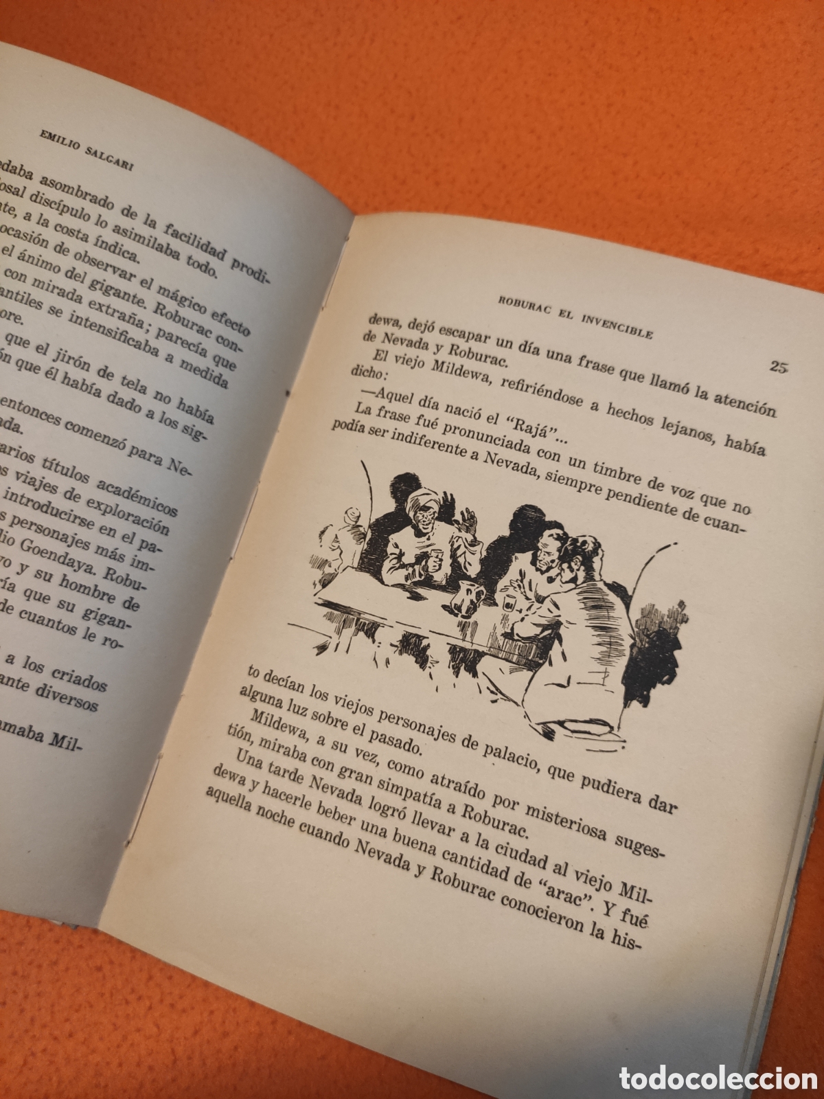 Libros antiguos: libro antiguo Emilio Salgari. - Foto 6