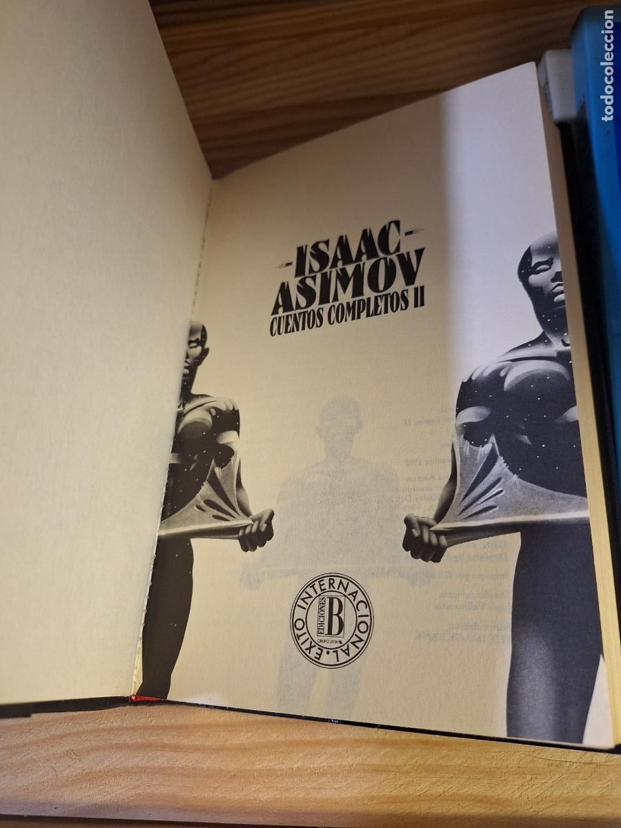 Libros antiguos: Cuentos completos II - Isaac Asimov - Foto 3