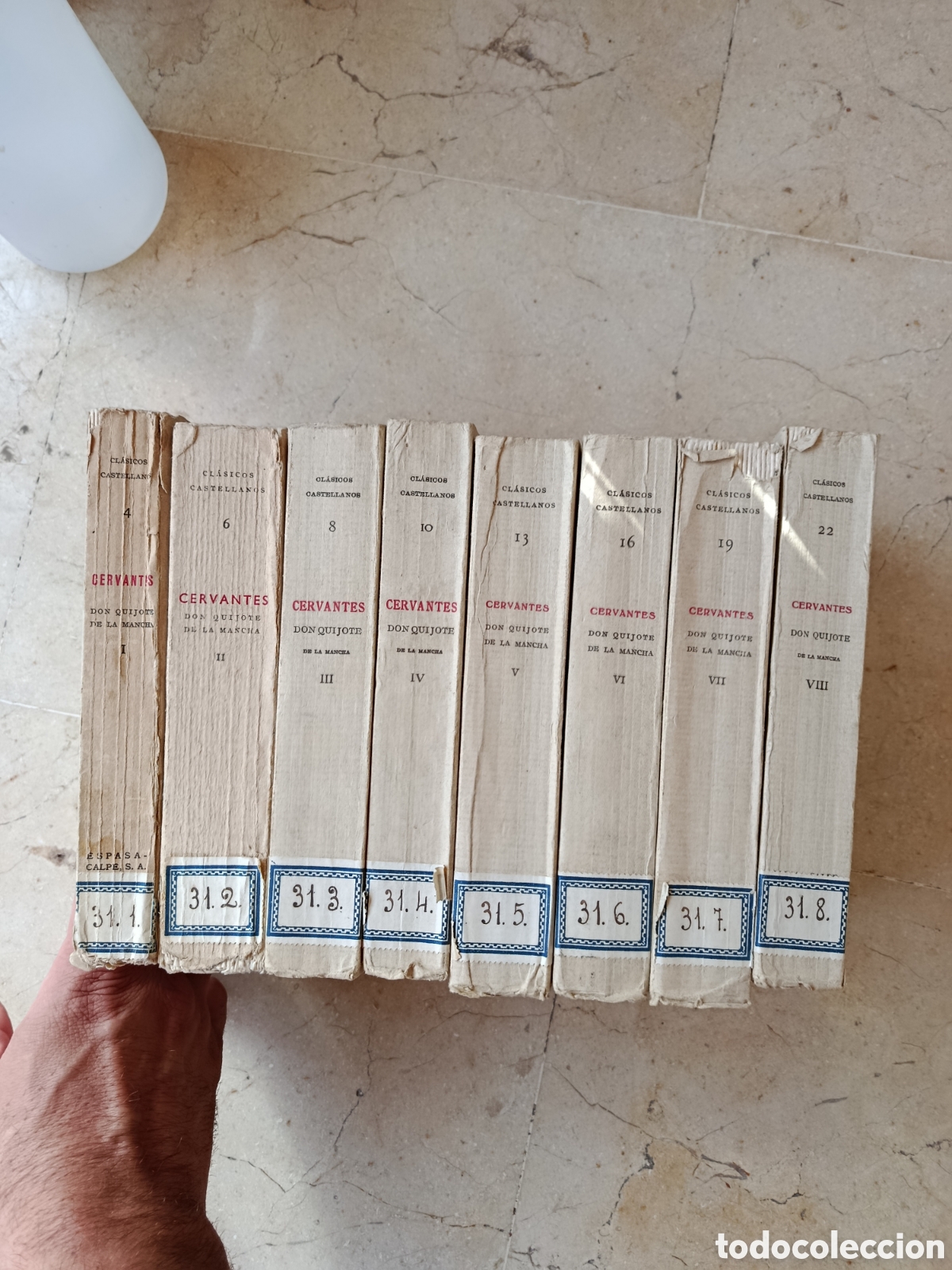 Libros antiguos: LOTE DON QUIJOTE A&Ntilde;OS 30 Y 40
