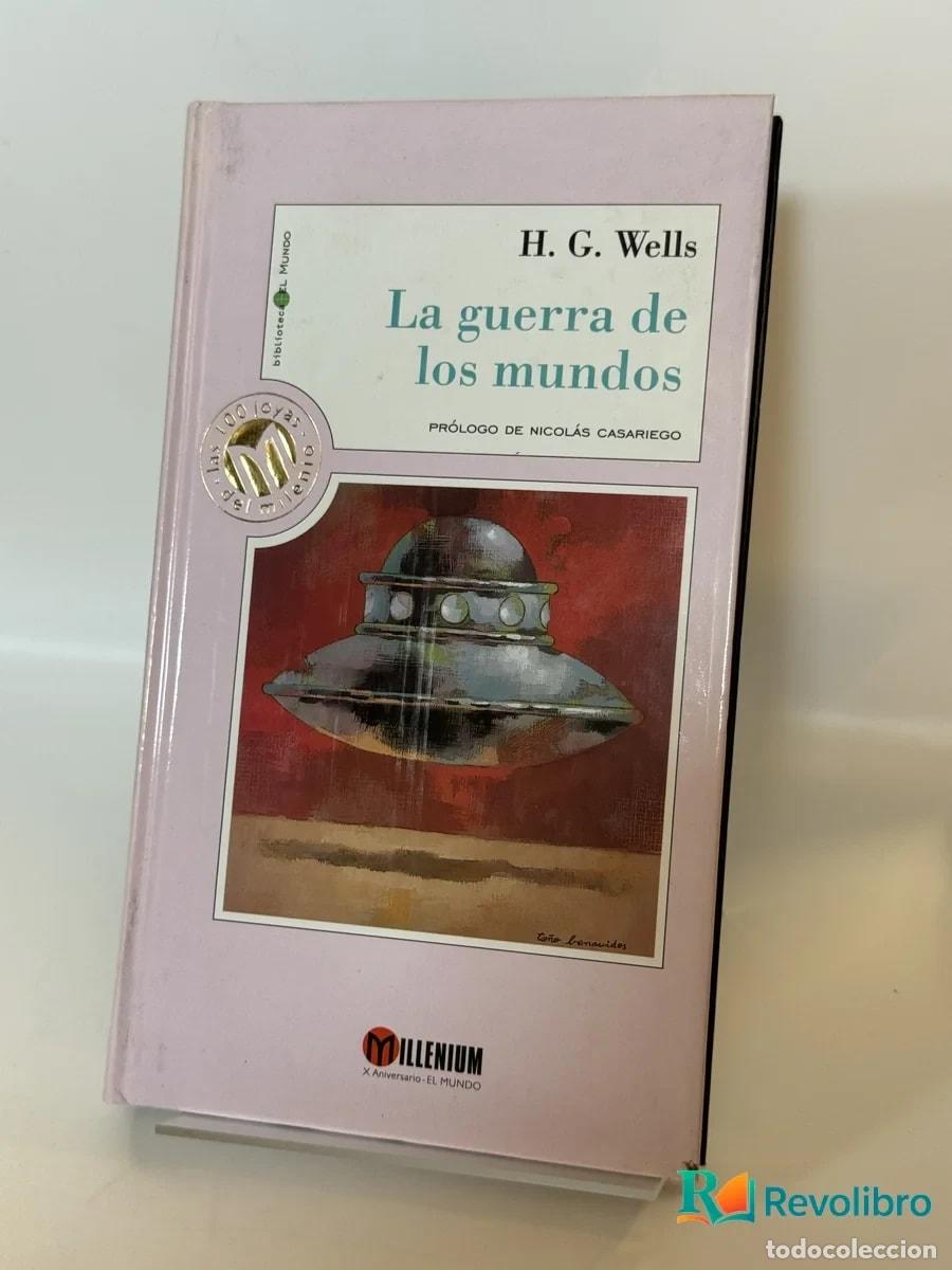 Libros antiguos: La guerra de los mundos - H. G. Wells