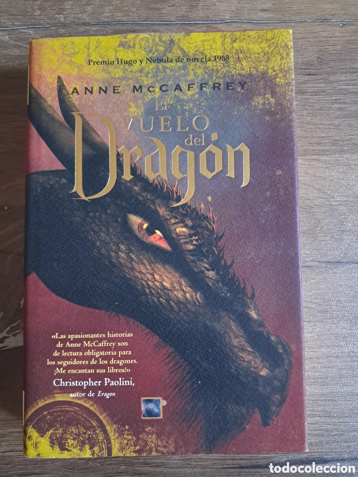 Libros antiguos: Novela Fantas&iacute;a El vuelo del drag&oacute;n