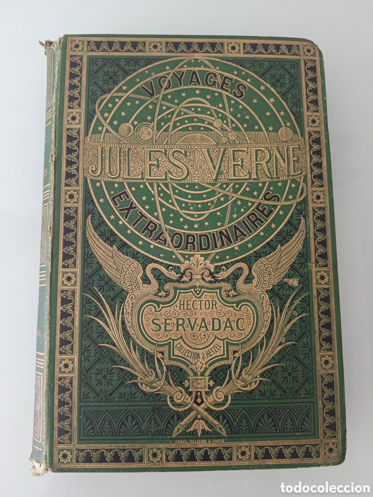 Libros antiguos: PRIMERA EDICI&Oacute;N ABSOLUTA H&Eacute;CTOR SERVADAC JULIO VERNE 1877 EDITORIAL J. HETZEL