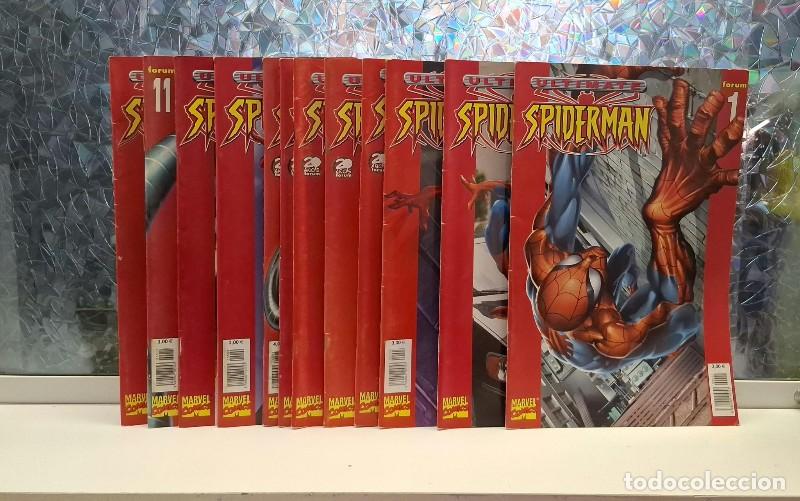 Libros antiguos: Ultimate Spider-Man Vol. 1 al 12 - Brian Michael Bendis y Mark Bagley - C&oacute;mics Forum / Planeta