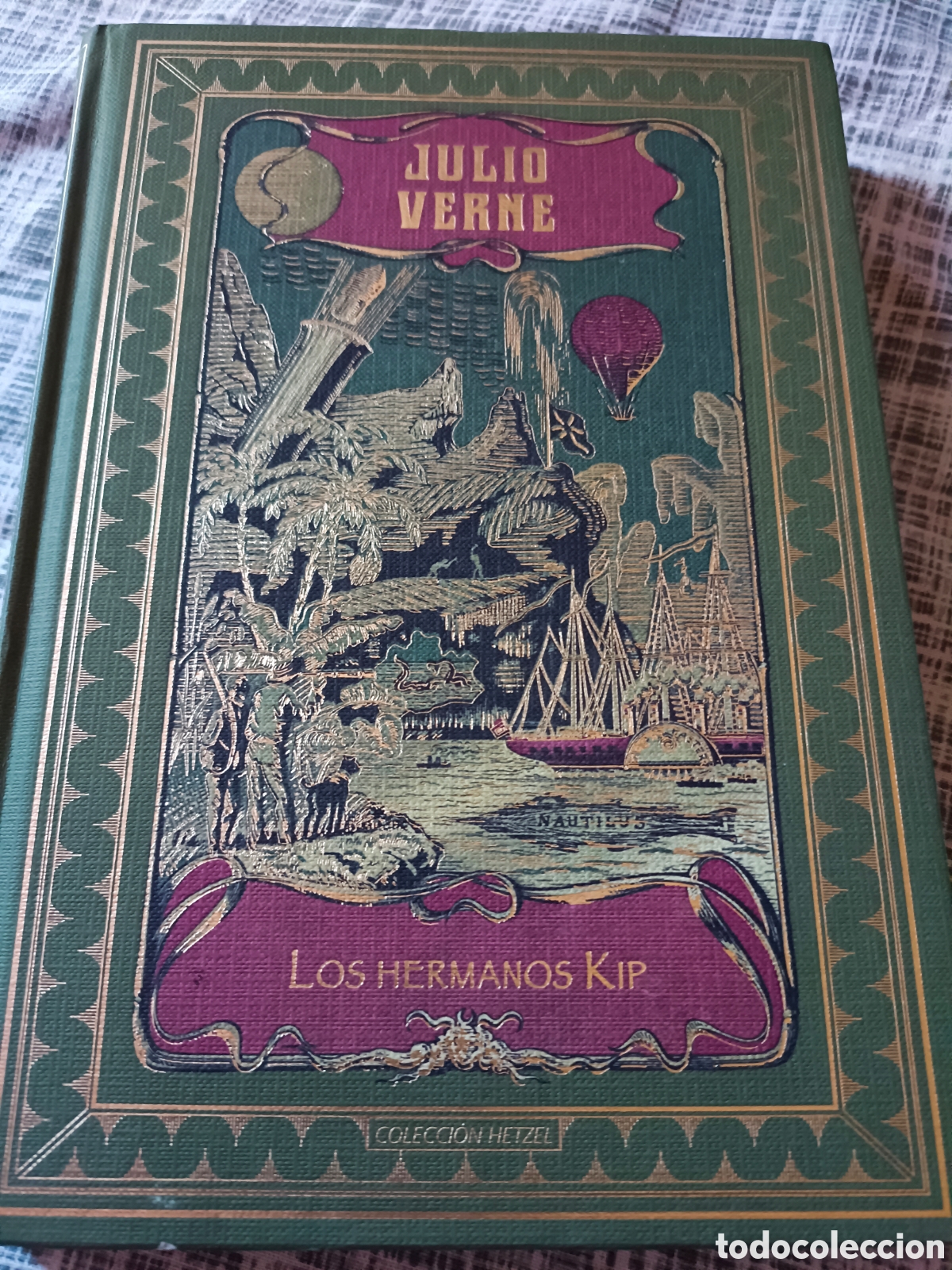 Libros antiguos: JULIO VERNE LOS HERMANOS KIP RBA 2017