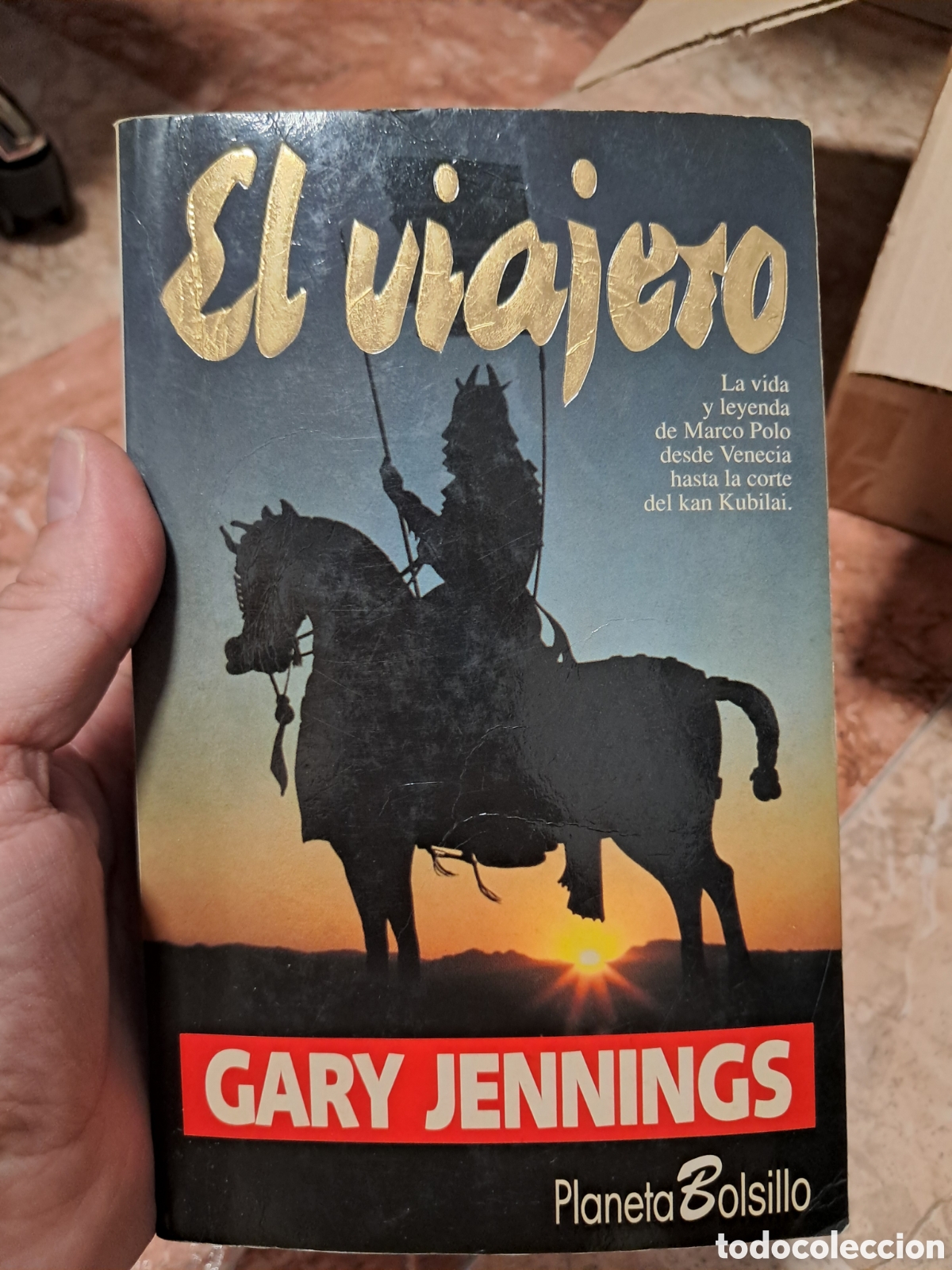 Libros antiguos: Novela El Viajero - Gary Jennings