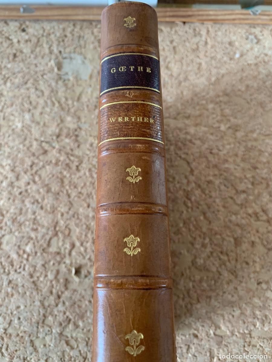 Libros antiguos: Werther de Goethe (Bols 49)