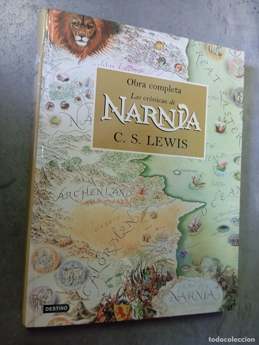 Livros antigos: Las cr&oacute;nicas de Narnia. Obra completa (Edici&oacute;n ilustrada) / C. S. Lewis / Ed.Destino, 2005