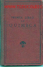 Libros antiguos: PRIMER LIBRO DE QUIMICA. - Foto 1