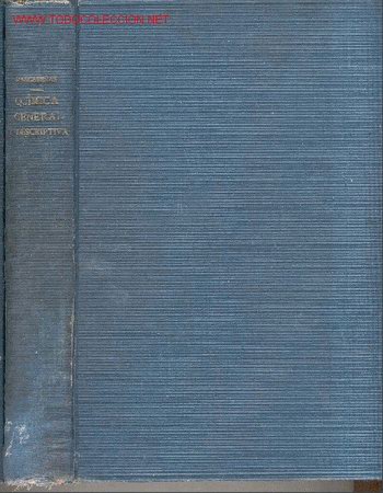 Antiquarische B&uuml;cher: 1913.ELEMENTOS DE QUIMICA GENERAL Y DESCRIPTIVA