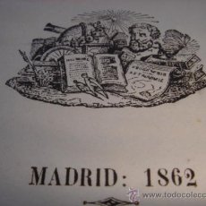 Libros antiguos: LIBRO DE ELEMENTOS DE MATEMÁTICAS, MADRID, 1862, FERNÁNDEZ Y CARDIN,. Lote 27016503