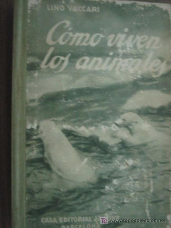 Libros antiguos: C&Oacute;MO VIVEN LOS ANIMALES. VACCARI, Lino. Araluce - Foto 1