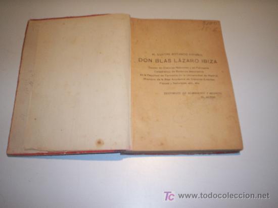 Libros antiguos: BOT&Aacute;NICA. LIBRO DE TEXTO A&Ntilde;O 1918. - Foto 6