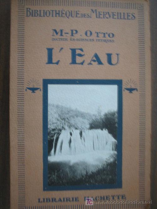 Libros antiguos: LEAU. OTTO, M.P. 1934. Librairie Hachette - Foto 1