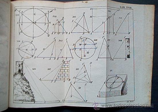 Libros antiguos: EL AGRIMENSOR PRACTICO - 2 TOMOS - A&Ntilde;O 1848 - Foto 8