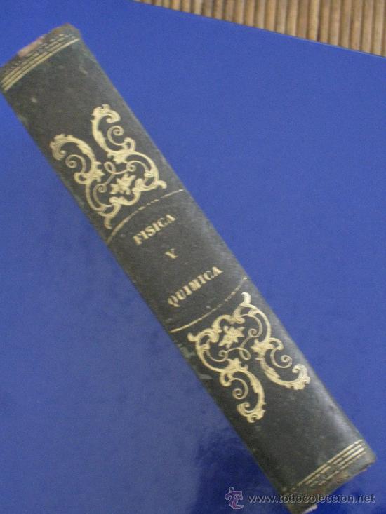 Old books: MANUAL DE FISICA Y QUIMICA POR RICO Y SANTISTEBAN.1869