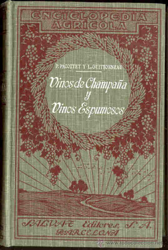 Libros antiguos: 1929: Vinos de Champa&ntilde;a y vinos espumosos - Foto 1