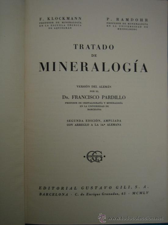 Libros antiguos: Tratado de Minerologia - Foto 4