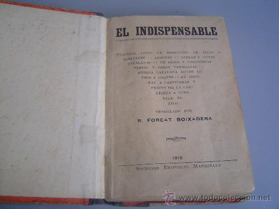 Libros antiguos: Manual de Reducciones. El Indispensable. - Foto 2