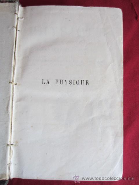 Libros antiguos: LA FISICA - 1879 - Foto 2