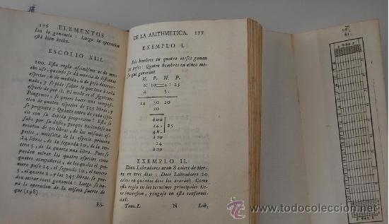 Libros antiguos: WENDLINGEN, Juan, ELEMENTOS DE LA MATHEMATICA, - Foto 4