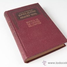 Libros antiguos: QUÍMICA DE LAS MATERIAS COLORANTES NATURALES Y ARTIFICIALES.TOMO I,MANUEL RIQUELME SÁNCHEZ, AÑO 1929