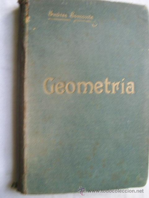 Libros antiguos: NOCIONES DE GEOMETR&Iacute;A.  SU&Aacute;REZ SOMONTE, Ignacio. 1922 - Foto 1