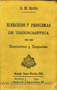 Old books: EJERCICIOS Y PROBLEMAS DE TRIGONOMETR&Iacute;A CON SUS RESOLUCIONES Y RESPUESTAS