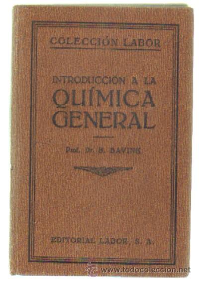 Libros antiguos: INTRODUCCION A LA QUIMICA GENERAL (A-FIS-096) - Foto 1