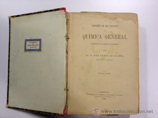 Libros antiguos: QUIMICA GENERAL - 1884 - Foto 1