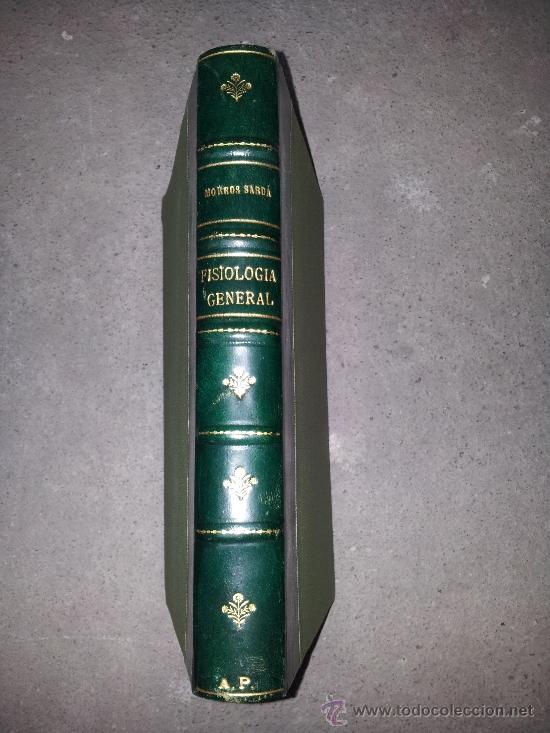Libros antiguos: FISIOLOG&Iacute;A GENERAL. MORROS SARD&Aacute; - Foto 1
