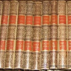 Libros antiguos: MONTANER Y SIMÓN : HISTORIA NATURAL - 13 TOMOS (1891/1895)