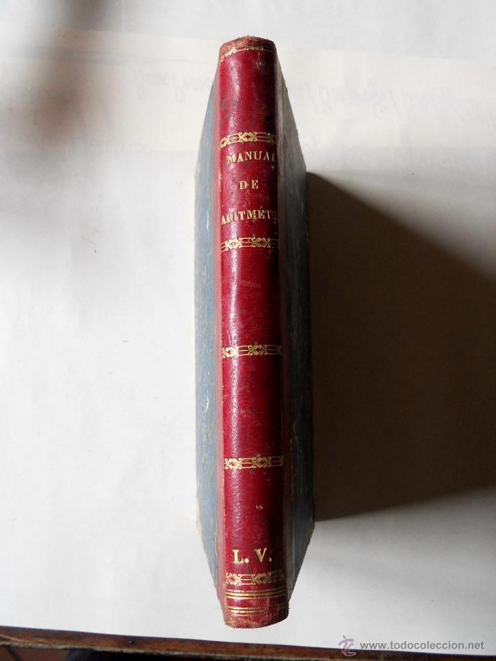 Libros antiguos: MANUAL DE ARITMETICA - Foto 1