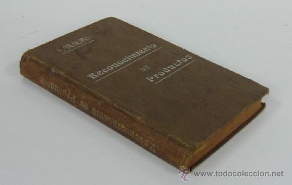 Libros antiguos: RECONOCIMIENTO DE PRODUCTOS - A&Ntilde;O 1910 - Foto 7