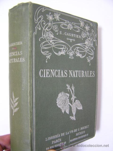 Libros antiguos: ciencias naturales, e. caustier,1917,libreria viuda de bouret,ref &ntilde;&ntilde;5 - Foto 1