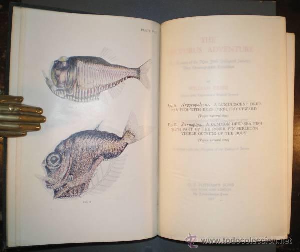 Libros antiguos: BEEBE, William: THE ARCTURUS ADVENTURE. 1926 - Foto 1